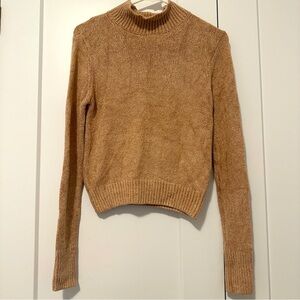 Aritzia Wilfred Dusty Rose Turtleneck Long Sleeve Sweater Size Small Women’s